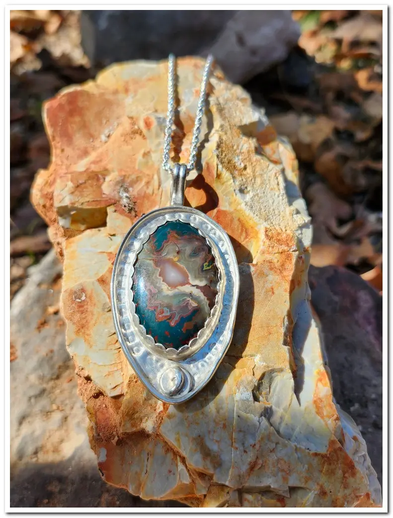 Idaho Sunset Jasper Sterling Silver