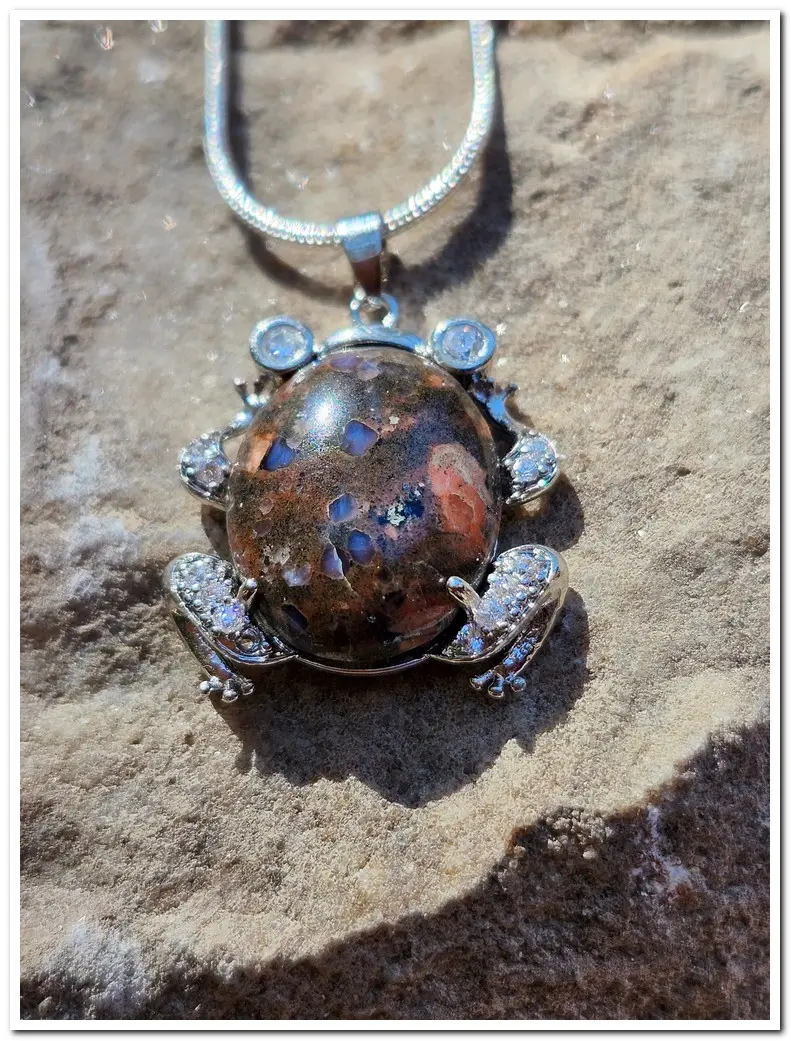 Llanite Turtle Pendant