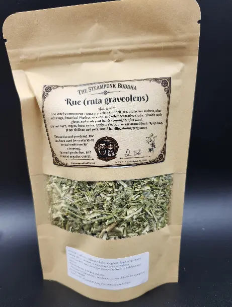 2 oz bag dried organic ruda